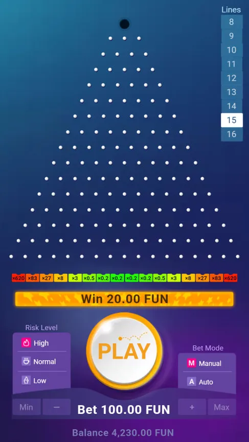 Plinko sur mobile &mdash; Review de l'exp&eacute;rience smartphone